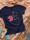 King With Heart Puzzle T-shirt -SmartPrintsInk Designs