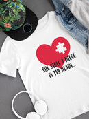 Stole A Piece Of My Heart T-shirt -SmartPrintsInk Designs