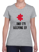 Stole A Piece Of My Heart T-shirt -SmartPrintsInk Designs