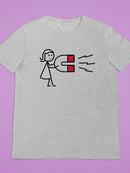 Attracted To Him T-shirt -SmartPrintsInk Designs