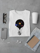 Cosmic Air Balloon T-shirt -SmartPrintsInk Designs