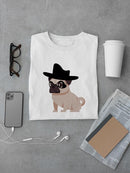 Elegant Pug T-shirt -SmartPrintsInk Designs