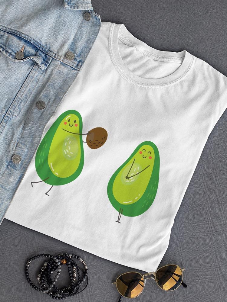 Cute Avocados T-shirt -SmartPrintsInk Designs