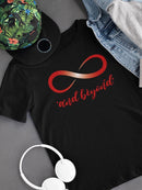 Valentine's To Infinity T-shirt -SmartPrintsInk Designs
