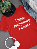 I Am Everything T-shirt -SmartPrintsInk Designs