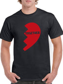 Valentine's Together T-shirt -SmartPrintsInk Designs