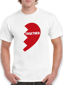 Valentine's Together T-shirt -SmartPrintsInk Designs