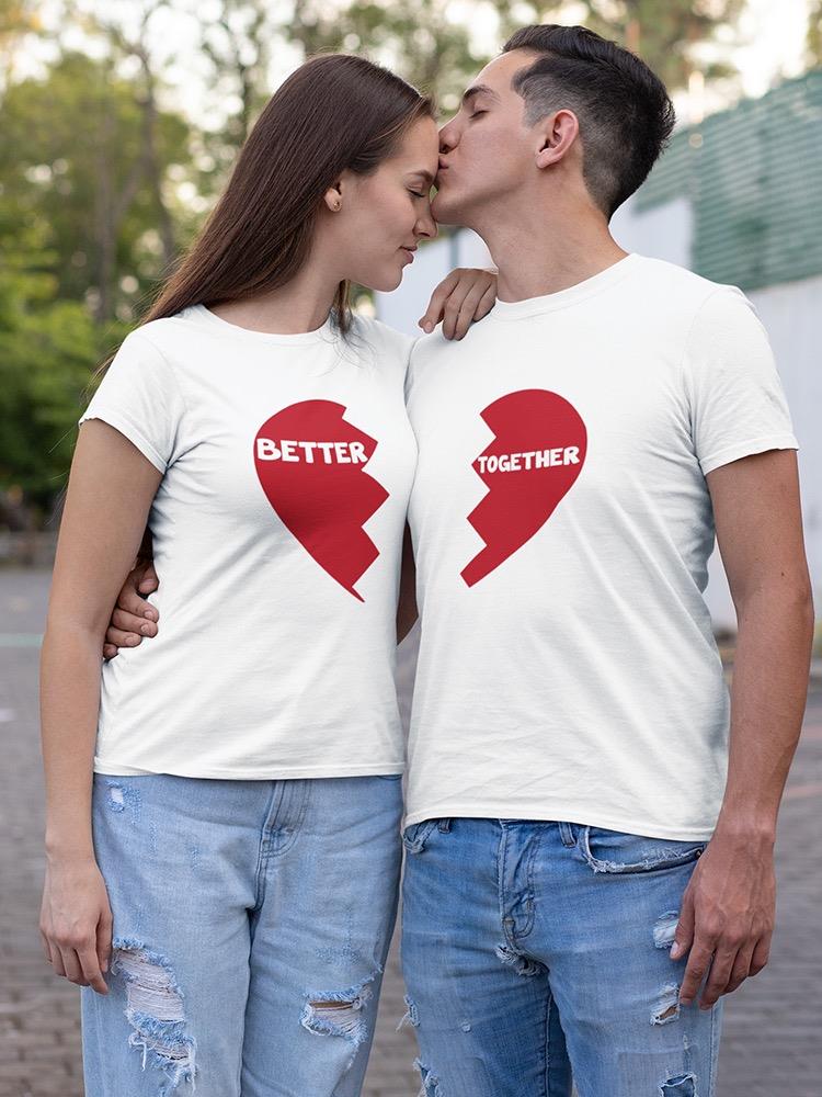 Valentine's Together T-shirt -SmartPrintsInk Designs