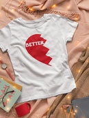 Valentine's Together T-shirt -SmartPrintsInk Designs