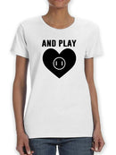 Valentine's Plug T-shirt -SmartPrintsInk Designs
