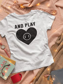 Valentine's Plug T-shirt -SmartPrintsInk Designs