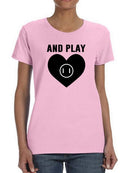 Valentine's Plug T-shirt -SmartPrintsInk Designs