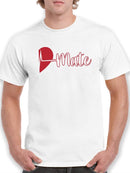 Valentine's Soulmate, Mate T-shirt -SmartPrintsInk Designs