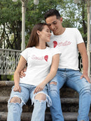 Valentine's Soulmate, Mate T-shirt -SmartPrintsInk Designs