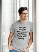 You're Still Talking T-shirt -SmartPrintsInk Designs