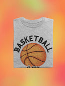 Basketball Season T-shirt -SmartPrintsInk Designs