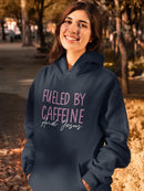 Fueled By Caffeine Hoodie -SmartPrintsInk Designs