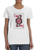 Heart Queen T-shirt -SmartPrintsInk Designs