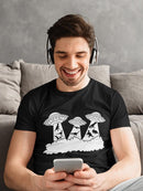 Ufos And Dinosaurs T-shirt -SmartPrintsInk Designs