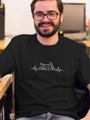 Cycling Heart T-shirt -SmartPrintsInk Designs