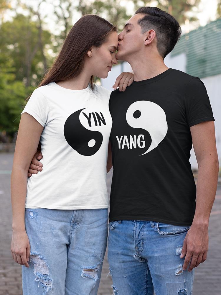 Yin T-shirt -SmartPrintsInk Designs