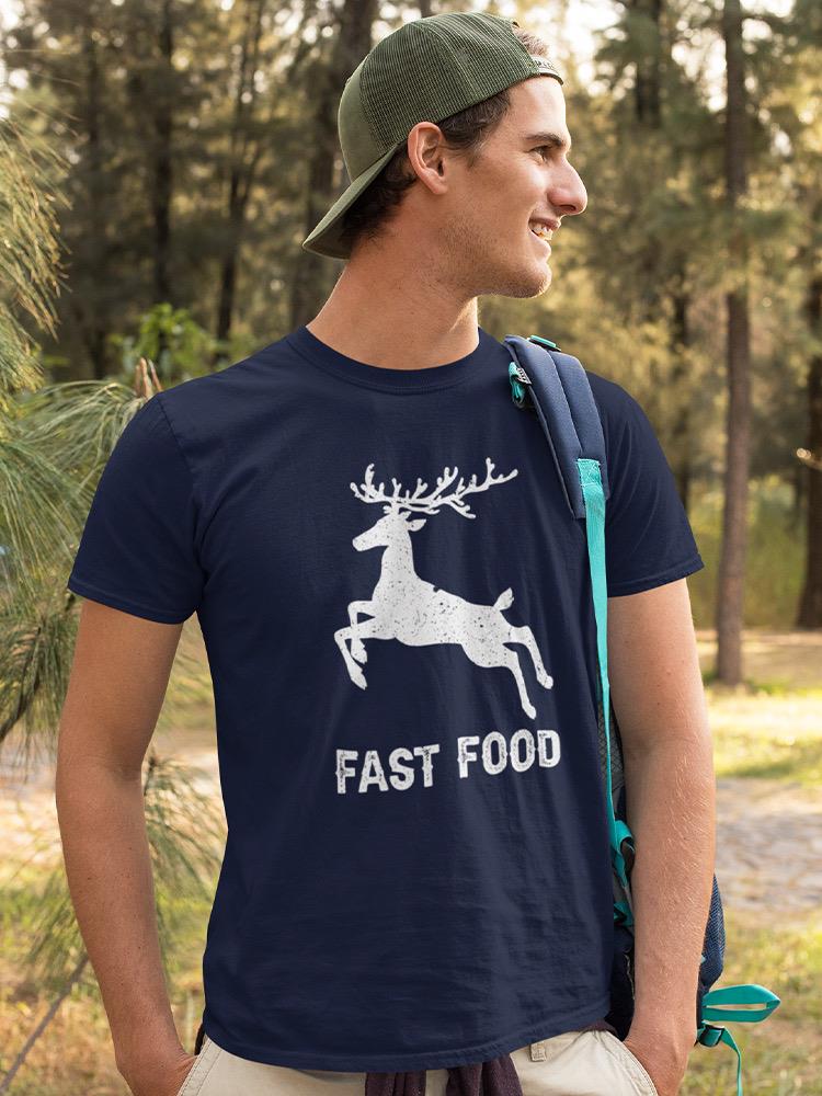 Fast Food Deer T-shirt -SmartPrintsInk Designs