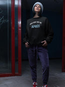 Only Here For The Apres Sweatshirt -SmartPrintsInk Designs