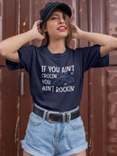 Crocin' And Rockin' T-shirt -SmartPrintsInk Designs