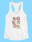 Photocards Racerback Tank -SmartPrintsInk Designs