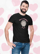 Here Is A Hedgehog! T-shirt -SmartPrintsInk Designs
