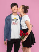 Queen Of My Heart T-shirt -SmartPrintsInk Designs