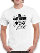 Valentine Has Paws T-shirt -SmartPrintsInk Designs