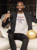 Wine Is My Valentine! T-shirt -SmartPrintsInk Designs