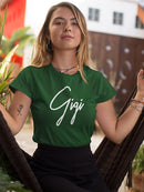 Gigi T-shirt -SmartPrintsInk Designs