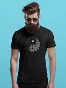Ying And Yang Peace T-shirt -SmartPrintsInk Designs