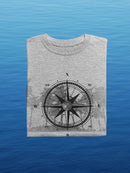 Compass And Palms T-shirt -SmartPrintsInk Designs