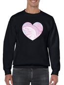 Watercolor Heart Sweatshirt -SmartPrintsInk Designs