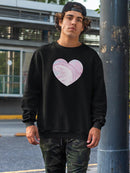 Watercolor Heart Sweatshirt -SmartPrintsInk Designs