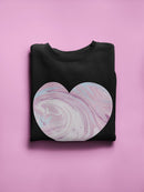 Watercolor Heart Sweatshirt -SmartPrintsInk Designs