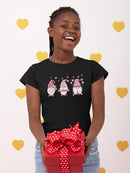 Love Gnomes T-shirt -SmartPrintsInk Designs
