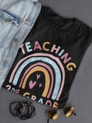 Teaching 2Nd Grade T-shirt -SmartPrintsInk Designs