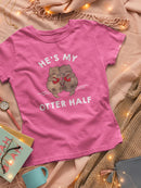 She's My Otter Half T-shirt -SmartPrintsInk Designs