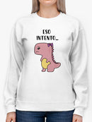I'm Trying Sweatshirt -SmartPrintsInk Designs