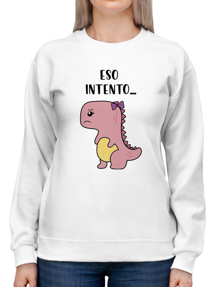 I'm Trying Sweatshirt -SmartPrintsInk Designs