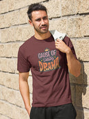 Cause Of Death: Drama T-shirt -SmartPrintsInk Designs