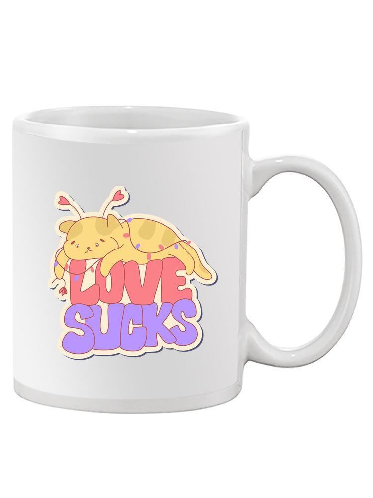 Love Sucks Mug -SmartPrintsInk Designs