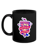 Pizza Is My Valentine! Mug -SmartPrintsInk Designs