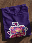 Pizza Is My Valentine! T-shirt -SmartPrintsInk Designs