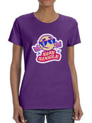 Stay Single Cool Face T-shirt -SmartPrintsInk Designs