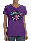 I Date Mistakes T-shirt -SmartPrintsInk Designs